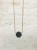 Chain with stone pendant