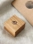 Handcrafted wooden jewellery box with felt interior
