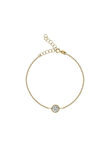 Delicate gold 585 bracelet with dendrite stone.jpg