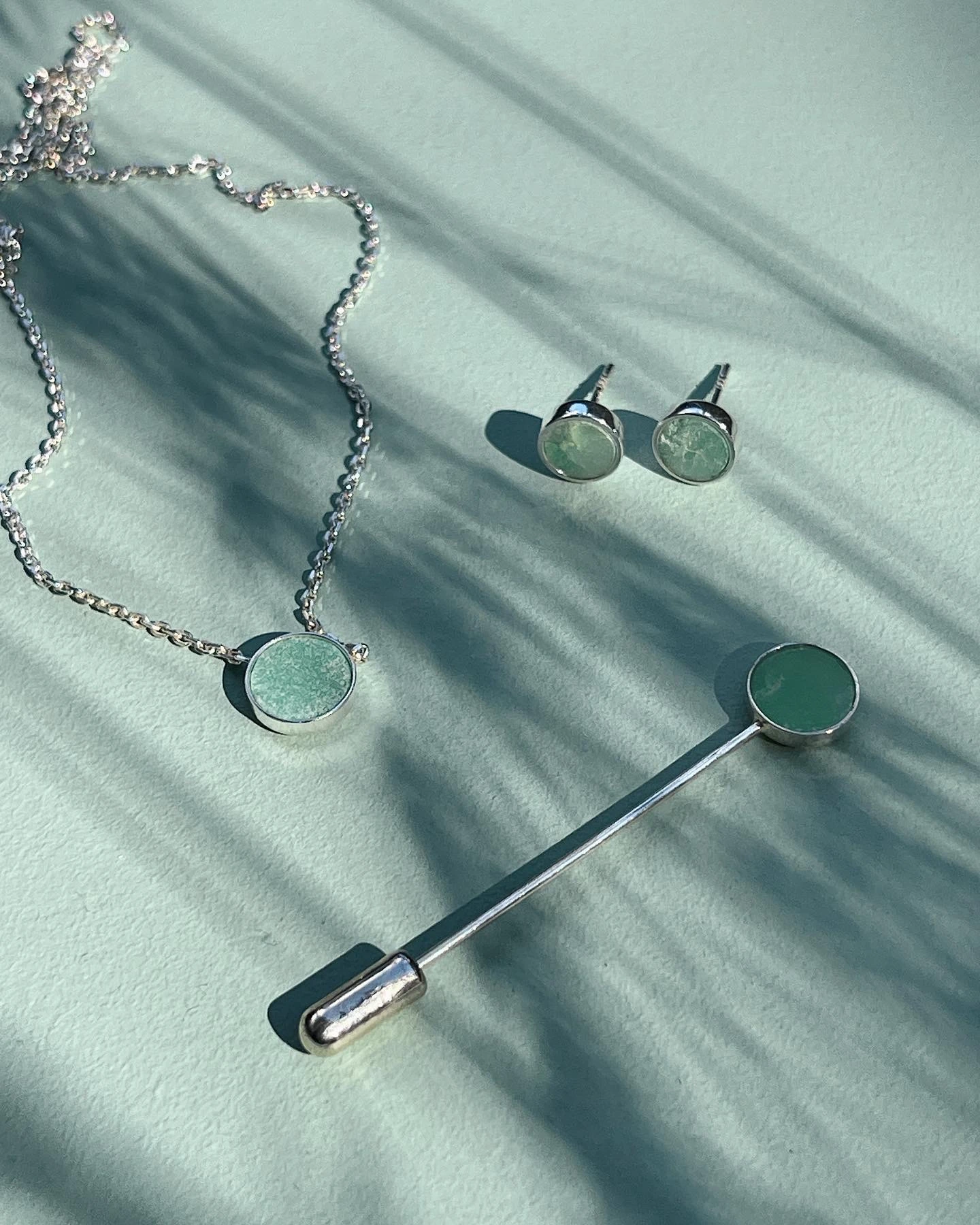 Chrysoprase jewellery